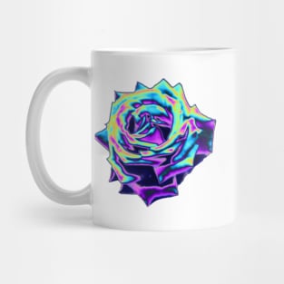 Electric Violet Holo Rose Mug